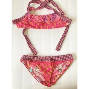 Maaji Bikini Set Pink Mixed Print Size Small